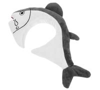 PACKOVE Bandeau de Poisson en Peluche Créatif pour Cheveux, Serrage-tête Confortable en Plastique, Accessoire de Fête D'anniversaire ou Soirée Hawaïenne, Design Unique et Mignon