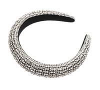 PACKOVE Bandeau Large Rembourré Avec Et Cristaux Accessoire De Mode Brillant Pour Occasions Spéciales Vie