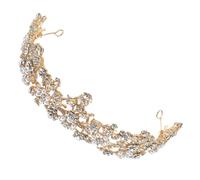 PACKOVE Bandeau Léger avec Cristaux pour Accessoires de Tête de Mariée Coiffe pour Femme