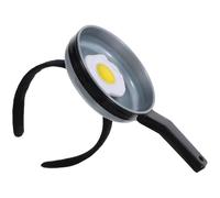 PACKOVE Bandeau pour Cheveux de Poêle à Frire Unique en Abs et Polyester, Confortable et Qui Garde Sa Forme, pour Fêtes et Événements Amusants