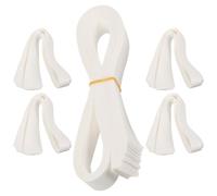 PACKOVE Bandes de Papier-Monnaie Argenté Liquide 200 Pièces 36 CM pour Usage Bancaire Professionnel et Organisation de L'Argenté Liquide