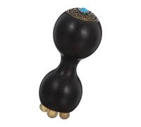 PACKOVE Bâton de Massage Yeux Bois de Santal Outil Acupression Gua Sha pour Visage et Cou Masseur Facial Portatif pour Application Crème et Détente Cutanée