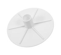 PACKOVE Blanc Plaque à Vide en ABS pour Skimmer de Piscine | Installation Facile, Adaptateur pour Skimmer, Pièce de Rechange, Finition Blanche Élégante, Usage Piscine Enterrée