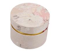PACKOVE Boîte 1 Pièce bonbonnière ronde wedding decorations party box coffret bonbon box carton boite dragées heureux porte-bonbons en papier déjeuner Mariage cas de bonbons flanelle rose