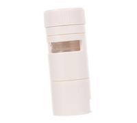 PACKOVE Boîte 1 Pièce Pilulier Portatif Comprimés Pour Trancheuse Conteneur Séparateur Conteneur Multifonction Blanche Plastique