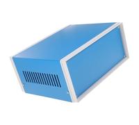 PACKOVE Boîte de Jonction Électrique Structure Raisonnable et Professionnelle en Métal Bleu pour Électroniques Adaptée aux Aéroports et Stations de Métro