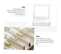 PACKOVE Boîte de Rangement Injection Résistante Lumière Plastique Transparent Porte- Hospitalier Compartiments Organisateur de Stockage Pratique
