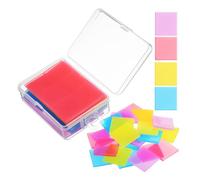 PACKOVE Boîte de Rangement pour 96 Pièces de Boue de Forage Diamantée Adhésive, Pâte à Modeler Cire à Diamants DIY pour Peinture de Bricolage et Broderie, Outil Pratique pour Artisanat