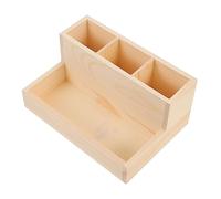 PACKOVE Boîte de Rangement pour Outils de Nail Art Conteneur de Bureau pour Cosmétiques et Petits Accessoires