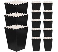 PACKOVE Boîtes à Popcorn en Carton Blanc Lot de 100 Léger et Fiable lors de Réceptions de Mariage ou Fêtes à Domicile pour Snacks