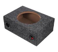 PACKOVE Boîtier Haut-Parleur en Bois Léger pour Voiture Caisson de Basses Compact Adapté au Transport pour Système Audio Automobile