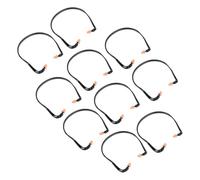 PACKOVE Bouchons D'oreilles En Silicone Antibruit Arceau, Lot De 10 Pièces, Légers Et Souples, Protection Auditive Pour Sommeil, Voyage En Avion Et Train, Usage Pratique Au Quotidien