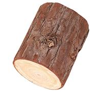 PACKOVE Bougeoir Bois Naturel Massif Support pour Bougies LED et Chauffe-plat Décoration Intérieure