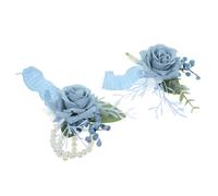 PACKOVE Boutonnière Et Corsage Fleuri Pour Bal De Promo Décoration De Mariage Champêtre Accessoires Floraux Pour Célébration