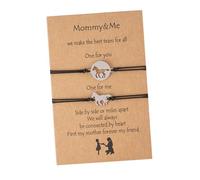 PACKOVE Bracelet Fille Fil Ciré Tressé et Mode pour Fille Style Classique Durable et Peau Friendly Accessoire Élégant pour Relations Spéciales