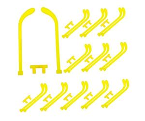 PACKOVE Branches de Rechange Fluorescentes pour Lunettes de Fête, 30 Pièces, Plastique Phosphorescent, Kit de Réparation Léger, Accessoires DIY pour Soirées Disco et Événements Lumineux