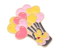 PACKOVE Broche Forme De Cœur Épingle Mode Pour Saint-valentin Badge Romantique Pour à Et Costume Accessoire Kawaii Pour