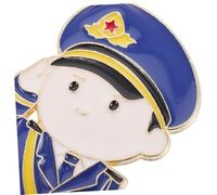 PACKOVE Broche Médaille Commémorative pour Homme et Femme Badge Unisexe pour Costume et Veste Épingle de Durable et Souvenir