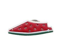 PACKOVE Broche Pastèque Émail Cute Brooch Fruit Lapel Pin Compact Résistante Couleur Durable Accessoire Mode