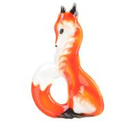 PACKOVE Broche Renard Décorative en Alliage Orange, Broche à Pull pour Femme, Accessoire Vestimentaire Élégant, Épingle à Revers pour Manteaux et Pulls, Taille Moyenne