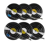 PACKOVE Broche Vintage en Métal Forme Disque Vinyle et Gramophone, Léger et Portable, Lot de 6 Pièces pour Pulls et Robes, pour Tenues Quotidiennes ou Fêtes à Thème