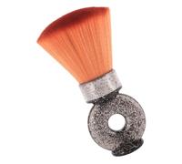 PACKOVE Brosse à Duster Pour Cheveux Brosse De Nettoyage Multifonctionnelle Pour Et Masculines Accessoires De Rasage Pour Avec Poignée Noire Et Cheveux Jaunes