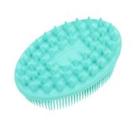 PACKOVE Brosse De Bain En Silicone Shampoing Doux Poils Gommage Pour Bébé Mousse Brosse De Lavage Des Cheveux Accessoires De Bain Pour Enfants Outils De Bain Gel De Silice En