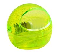 PACKOVE Brosse De Nettoyage Pour Perceuse à Ongles Taille Compacte Brosse Amovible Pour Outils De Manucure Professionnelle Usage Salon Portable Couleur Citron Jaune