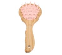 PACKOVE Brosse Exfoliante Pour Chevelu Peigne De Massage Démêlant Outil De Coiffure Compact Et Pour Cheveux Secs Et Mouillés