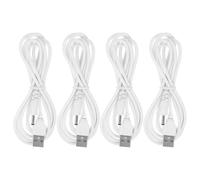 PACKOVE Câble de Charge USB vers Cc 3,5 X 1,35 Mm 1,5 M Noir Lot de 4 Cordons D’alimentation USB pour Lampes, Ventilateurs et Tablettes, Chargeur Câble Remplacement Sécurisé Surtensions