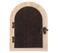 PACKOVE Cache-bouchon Mural en Bois Forme Porte Féerique, Protection Décorative pour Prises Électriques, Sécurité Garçon et Filles et Animal, Chambre Bébé ou Salle de Bain