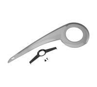 PACKOVE Cache-chaîne de Vélo, Protège-chaîne de Pignon 38-40t en Plastique, Résine et Métal, Réduit L’Entretien Bruit, pour Pédalier et Dérailleur, Urbains