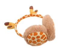PACKOVE Cache-Oreilles Animal Bandeau Mignon Girafe Cache-Oreilles D'hiver Cache-Oreilles En Fausse Portable Cache-Oreilles Extérieur Femmes Cache-Oreilles Pour Ski Cosplay