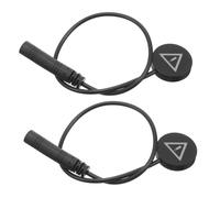 PACKOVE Capteur D’angle Mort Voiture 12v Rouge Indicateur Lumineux Assistance Changement De Voie Compatible Véhicules Variés Sécurité Routière