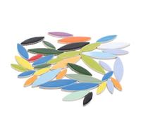 PACKOVE Carreaux de Céramique pour Mosaïque de Pétales, Colorés 100 G, Pièces Cassées pour Loisirs Créatifs Diy, Décoration Intérieure et Extérieure, Tesselles pour Projets D’artisanat