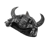 PACKOVE Casque Viking Cosplay Unisexe pour Garçon Fille et Adultes Chapeau Médiéval Confortable pour Fête Halloween et Événements à Thème Accessoire de Costume de Soldat Médiéval et Romain