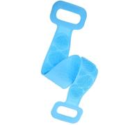 PACKOVE Ceinture de Bain Double Face en Silicone Solide Poignet Confortable, Brosse de Bain Dos à Poils Combinés pour Massage et Exfoliation