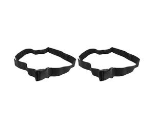 PACKOVE Ceinture Élastique Prolongateur De Sac Banane 2 Pièces Accessoire De Rallonge pour Sacs De Voyage Et Ville Polyester Résistant 41 X 5 X 4 Cm