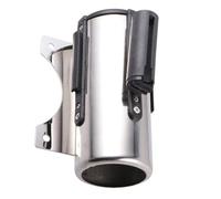 PACKOVE Ceinture Rétractable Murale 3 Mètres, Barrière de Sécurité en Acier Inoxydable Noir, Corde de Barrière Rétractable pour Contrôle des Foules, pour Banques, Hôtels et Expositions