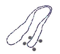 PACKOVE Chaîne de Perles Œil Démon Minimaliste pour Femmes Chaîne de Au Charme Luxueux