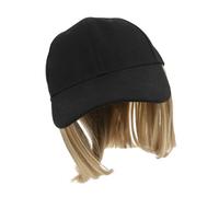PACKOVE Chapeau En Toile Bonnet Pour Femme Casquette De Baseball Sego Avec Extensions De Cheveux Casquette Avec Cheveux Pour Femme Casquette Tressée Bonnet Chauve