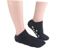 PACKOVE Chaussettes Hydratantes Courtes Lot de 2 Confortables en Coton Antidérapantes pour Spa Soins des Pieds pour Chaussures Plates et Talons Hauts