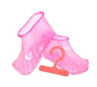 PACKOVE Chaussures De Bain De Pieds En Pvc Rouge Petite Taille Jusqu'à 42 Chauffantes Pour Usage Domestique Détente Circulation Sanguine