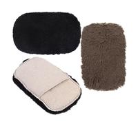 PACKOVE Cirage Chaussures Cuir 3 Pièces Chiffon Polissage Extra Épais pour Nettoyage Protection Bottes Paquet 7.5 X 4.7 X 0.8 Pouces Usage Intérieur Couleur Aléatoire