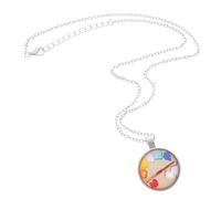 PACKOVE Collier Pendentif Palette Peintre Bijoux Artiste Collier Long Pour Peintre