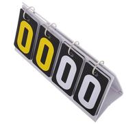 PACKOVE Compteur de Score à Affichage Numérique pour Tennis de Table et Billard Tableau de Score Portable en Plastique Robuste pour Suivi en Club et École