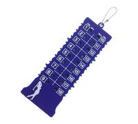 PACKOVE Compteur de Score de Golf Portable en Plastique Résistant Tableau de Score 18 Trous Précis Accessoire Compact pour Suivi de Points et Entraînement de Golf Pratique Bleu