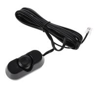 PACKOVE Contrôleur d'Amplificateur de Puissance Télécommande pour Réglage du Volume du Caisson de Basses, Accessoire Automobile pour Commande à Distance en Voiture