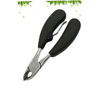 PACKOVE Coupe Ongles Acier Inoxydable pour Ongles Épais et Enfouis Outil de Taillage avec Poignée Antidérapante pour Hommes Femmes et Seniors