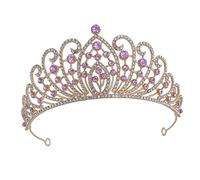 PACKOVE Couronne De Diadème Baroque Et Accessoire De Tiara Pour Mariage Et Festives